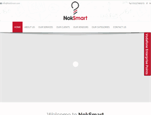 Tablet Screenshot of noksmart.com